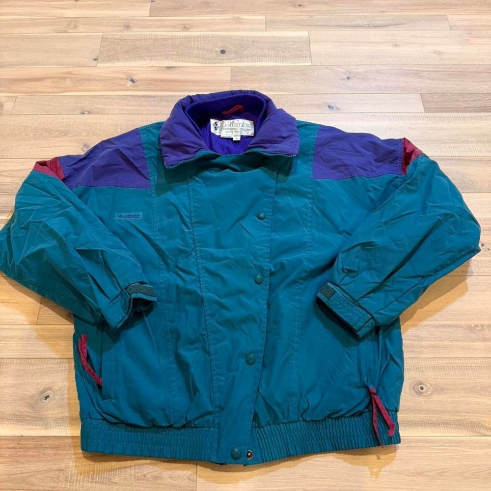Vtg Woman's Columbia Ski Jacket Sz L